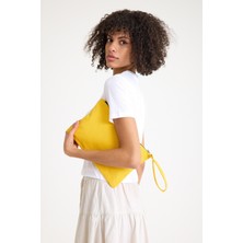 Simfa Premium Kadın Renkli Astarlı Fermuarlı Clutch El Çantası Portföy