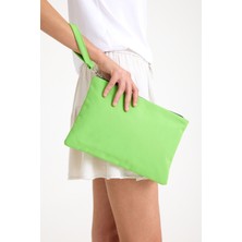 Simfa Premium Kadın Renkli Astarlı Fermuarlı Clutch El Çantası Portföy