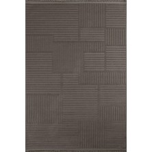 Çam Halı Molde 9202 Koyu Gri Koridor Halısı Kesme Yolluk Mutfak Halısı Modern Salon halısı
