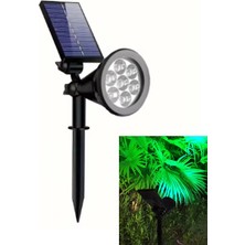 Gaman Fotoselli 7W Solar Güneş Enerjili Kazıklı Çim & Bahçe Aydınlatma Armatürü 1 Adet