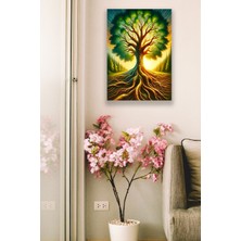 Şık Ahşap Duvar Tablo Modeli, Ev, Yatak Odası, Salon, Ofis Çerçeve Görünümlü Estetik Duvar Dekoru