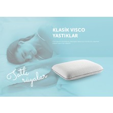 VİSCO KLASİK YÜKSEK YASTIK-(Karbon Serisi)