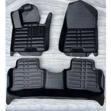Hyundai Tucson Uyumlu 2015-2021 5d Havuzlu Karbon Dizayn Paspas Seti