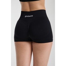 Gymhams Drop Mini Shorts Kalça Büzgülü Süper Mini Şort – Push-Up Etkili Toparlayıcı & Şekillendirici