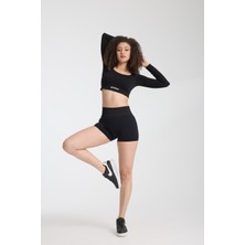 Gymhams Drop Mini Shorts Kalça Büzgülü Süper Mini Şort – Push-Up Etkili Toparlayıcı & Şekillendirici