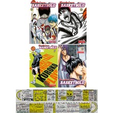 Kurokonun Basketbolu 15-16-17-18. Ciltler Manga Seti + Mat. Öğreten Cetvel