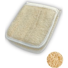 Duff Clean Çift Tarafli %100 Doğal Doğal Kabak Kesesi 24 x 17 cm