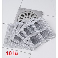 10 Lu Lavabo Süzgeci, Banyo Gider Süzgeci, Sineklik Tamir Kiti