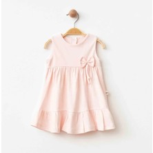 Eslenza Organik Kız Bebek Bambu Elbise - Pembe