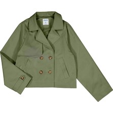 Mayoral Yazlık - Mevsimlik Kız Çocuk Yağmurluk Ceket - Haki Yeşil