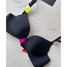 Intive Double Push-Up Çift Destekli Balenli Lazer Kesim Iz Yapmaz Ithal Kaliteli Sütyen