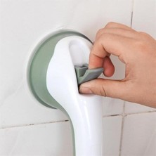ForWhat Büro Ev Banyosu İçin Vantuzlu Kilitli Kayma Önleyici Duş Tutacağı