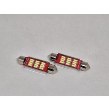 Canbus C5W Tavan Plaka LED Ampül 41MM 2 Adet