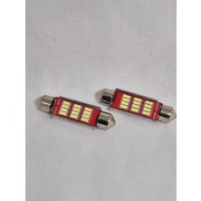 Canbus C5W Tavan Plaka LED Ampül 41MM 2 Adet
