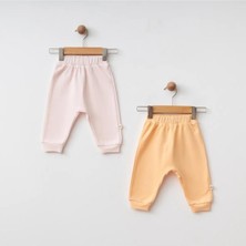 Eslenza Bebek 2'li Bady Pantolon - Pembe ve Somon