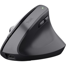 Trust 25146 Bayo+ Bluetooth + 2.4ghz. Kablosuz Şarjlı Ergonomik Mouse