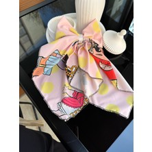 Sp Accessories Pembe Çok Renkli Klipsli Kurdele Fiyonk Toka