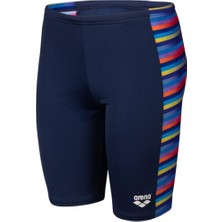 Arena Boy's Arena Racıng Strıpe Swım Jammer Erkek Çocuk Yüzücü Mayosu