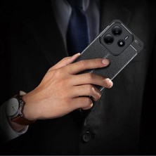 Koso Xiaomi Redmi Note 13 Pro 5g Lacivert Suni Deri Focus Telefon Kılıfı