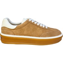 Who What Wear Kadın Doğal Deri El Yapımı Günlük Sneakers Ayakkabı 25NW1404