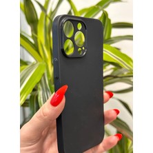 Qans Bilişim iPhone 13 Pro Ultra İnce Mat Silikon Kılıf