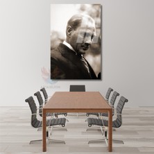 Atatürk Portresi Ev Ofis Tablosu Cam Atatürk Tablosu Ofis Hediyesi