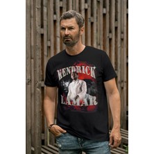 Texclusive Kendrick Lamar Tshirt Siyah  Tişört