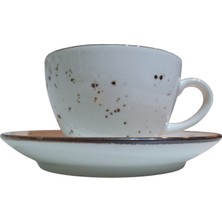 Tulu Porselen4 Parça Latte Fincanı (2'li)