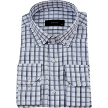 Erkek Klasik Tek Cepli Uzun Kol Gömlek BGL-ST04340