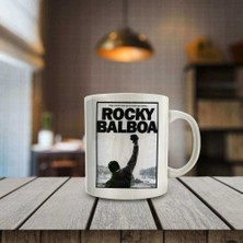 Asilmeydan Rocky Balboa Baskılı Kupa Bardak - Hediyelik