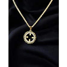 Polo Steel Dorika Model Çeyrekli Çelik Kolye