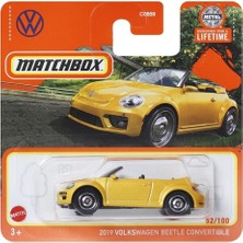 C0859 1:64 Tekli Arabalar 2019 Volkswagen Beetle Convertıble HVP05