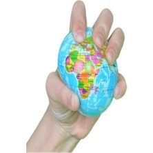 Ozcmax Strees Topu Dünya Haritalı - Büyük Boy