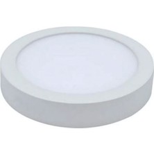 Inoled Yuvarlak Beyaz Kasa Sıva Üstü LED Panel 18WATT - Volga 2751-02 Gün Işığı