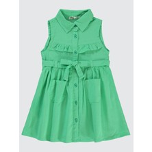 Civil Girls Kız Çocuk Elbise 2-5 Yaş Mint