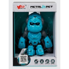 Seher Oyuncak Işıklı ve Sesli Robot Goril Turkuaz