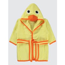 Civil Baby Kız Bebek Bornoz 0-24 Ay Sarı