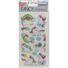 Bu-Bu Damla Stıckers Glitter Unıcorn 12,5X23,5