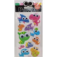 Bu-Bu Damla Stıckers Oynar Dinazorlar 12,5X23,5