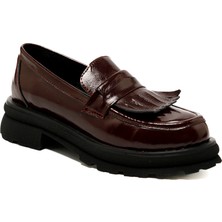 Kadın Oxford ( Klasik) RC-25Y-001-R37706 John May 582-BORDO Rugan