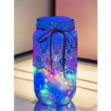 Antika  Dantel  Dekoratif  Kavanoz