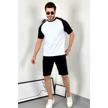 Unisex Siyah Oversize Sadece Şort