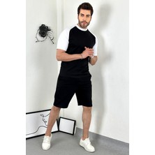 Asil Unisex Siyah Oversize Sadece T-Shirt