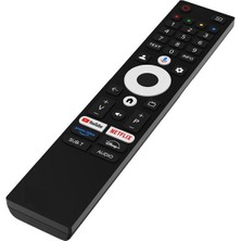 Tayfun Senna 55UQ9500F Ile Uyumlu Google Tv Kumandası-Mikrofonlu