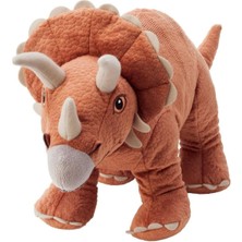 Jattelık Dinozor -Triceratops - Peluş Oyuncak - 46 cm