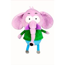 Trust Store Kral Şakir Peluş Kahraman Necati Fil Oyuncak 30 cm Uyku ve Oyun Arkadaşı