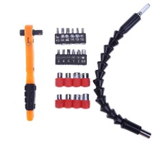 Ozcmax 22 Parça Lokma ve Tornavida Ucu Seti Uzatmalı