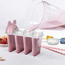 Ozcmax Sevimli Figürlü Meybuz Dondurma Kalıpları - 4 Adet