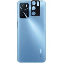 İ She Oppo A16 Uyumlu Kamerayı Tam Kaplayan 3D Kamera Koruyucu Cam