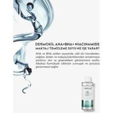 Dermokil Exfoliating Aha+Bha+ Niacinamide Micellar Makyaj Temizleme Suyu 400 ml